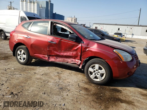 2010 Nissan Rogue S with VIN JN8AS5MT4AW008685, listed as a Copart auction lot 74974874 with 132,598 mi miles and Salvage Title. Bid and sale history available at DreamBid. Image 4.