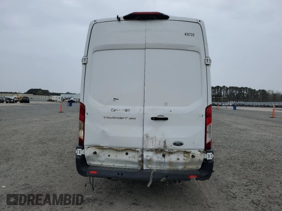 2020 Ford Transit Cargo with VIN 1FTBW3X81LKA45610, listed as a Copart auction lot 50206325 with 154,697 mi miles and Clean Title. Bid and sale history available at DreamBid. Image 6.