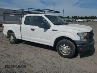 2017 Ford F-150 XL with VIN 1FTEX1CF1HFA21763, listed as a Copart auction lot 53538115 with 249,071 mi miles and Clean Title. Bid and sale history available at carsss.com. Image 4.