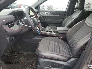 2025 Ford Explorer ST-Line with VIN 1FMUK8KH0SGA05900, listed as a Copart auction lot 86958044 with 1,802 mi miles and Non Repairable. Bid and sale history available at carsss.com. Image 7.