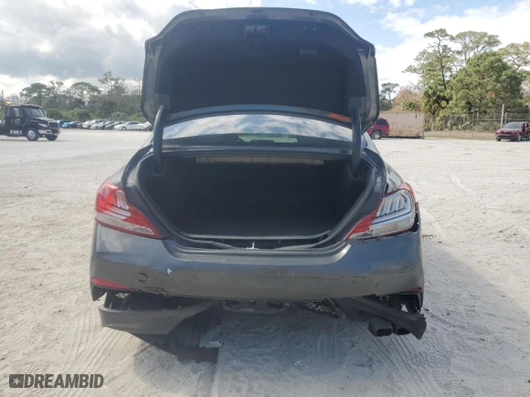 2020 Genesis G70 2.0T with VIN KMTG64LA4LU056255, listed as a Copart auction lot 49389505 with 71,720 mi miles and Non Repairable. Bid and sale history available at carsss.com. Image 6.