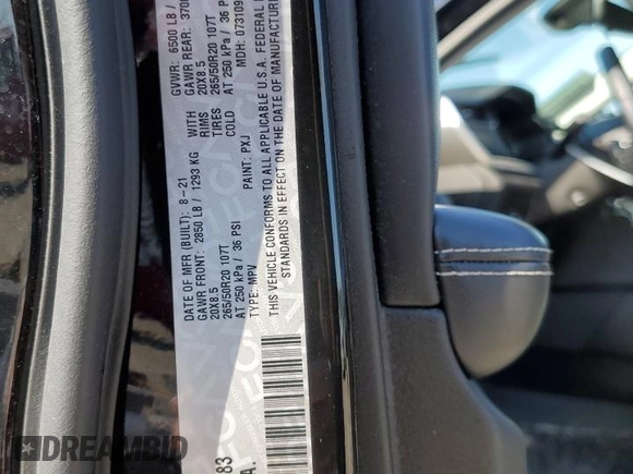 2021 Jeep Grand Cherokee Limited with VIN 1C4RJKBG8M8133283, listed as a Copart auction lot 52646695 with 30,442 mi miles and Salvage Title. Bid and sale history available at DreamBid. Image 13.