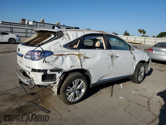 2012 Lexus RX 450h с VIN JTJZB1BA6C2006324, выставлен на аукционе Copart как лот 61091425 с пробегом 269 325 миль миль и Списание • Salvage title. История ставок и продаж доступна на DreamBid. Изображение 3.