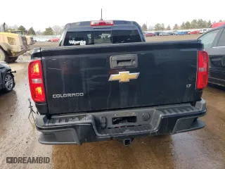 2016 Chevrolet Colorado 4WD LT with VIN 1GCGTCE38G1390408, listed as a Copart auction lot 46531395 with 55,757 mi miles and Salvage Title. Bid and sale history available at carsss.com. Image 6.