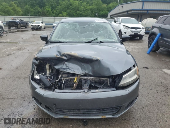 2013 Volkswagen Jetta S with VIN 3VW2K7AJ4DM318853, listed as a Copart auction lot 57597955 with 165,023 mi miles and Salvage title. Bid and sale history available at DreamBid. Image 5.