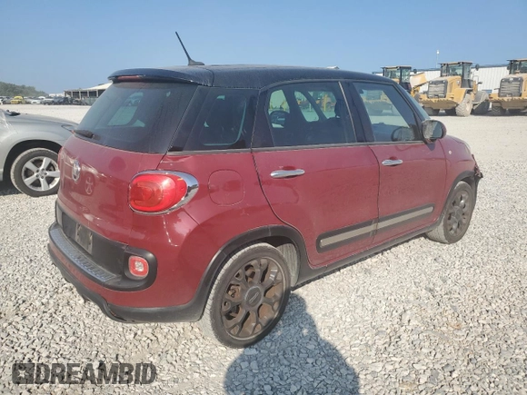 2015 FIAT 500L Urbana Trekking with VIN ZFBCFADH5FZ032273, listed as a Copart auction lot 67446984 with 107,860 mi miles and Salvage Title. Bid and sale history available at carsss.com. Image 3.