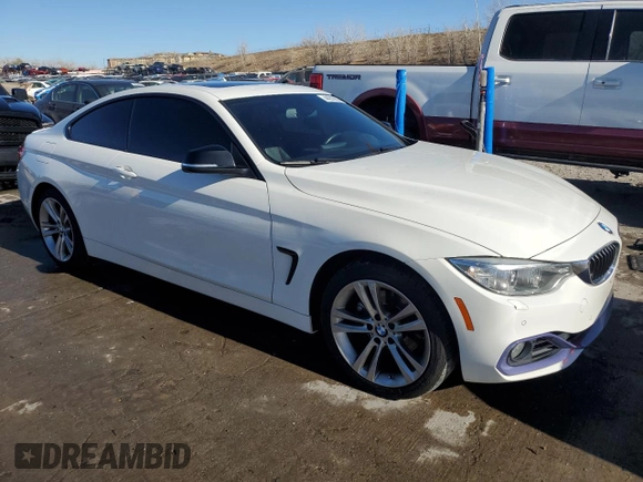 2015 BMW 4 Series 428i xDrive с VIN WBA3N5C59FK484845, выставлен на аукционе Copart как лот 44216575 с пробегом 94 581 миль миль и Списание • Salvage title. История ставок и продаж доступна на DreamBid. Изображение 4.