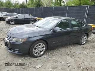 2014 Chevrolet Impala LT with VIN 2G1125S35E9107957, listed as a Copart auction lot 54871575 with 62,767 mi miles and Clean Title. Bid and sale history available at DreamBid. Image 1.