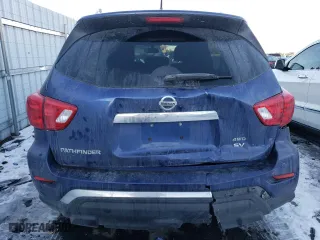 2017 Nissan Pathfinder S with VIN 5N1DR2MM0HC684442, listed as a Copart auction lot 88312415 with 123,507 mi miles and Salvage Title. Bid and sale history available at carsss.com. Image 6.