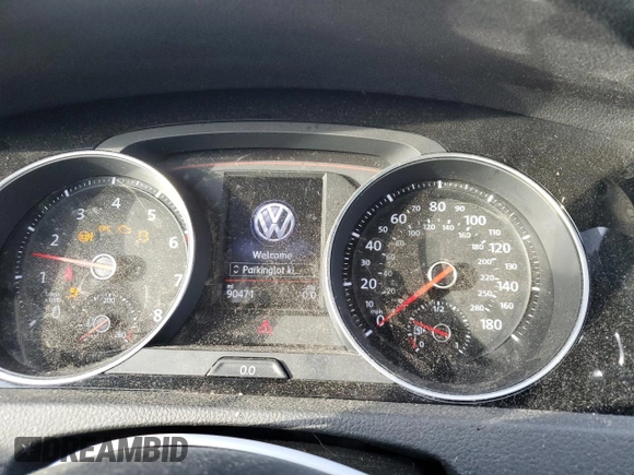 2020 Volkswagen Golf GTI S with VIN 3VW5T7AU7LM004021, listed as a Copart auction lot 39003114 with 90,471 mi miles. Bid and sale history available at carsss.com. Image 9.