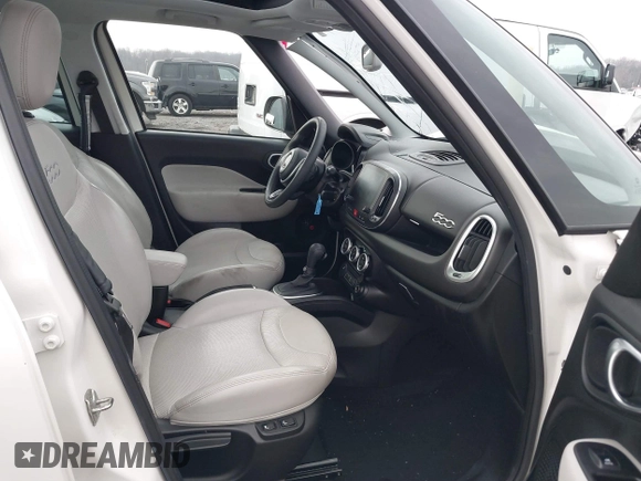 2018 FIAT 500L Trekking with VIN ZFBCFADH6JZ041198, listed as a IAAI auction lot 41063260 with 64,459 mi miles. Bid and sale history available at carsss.com. Image 5.