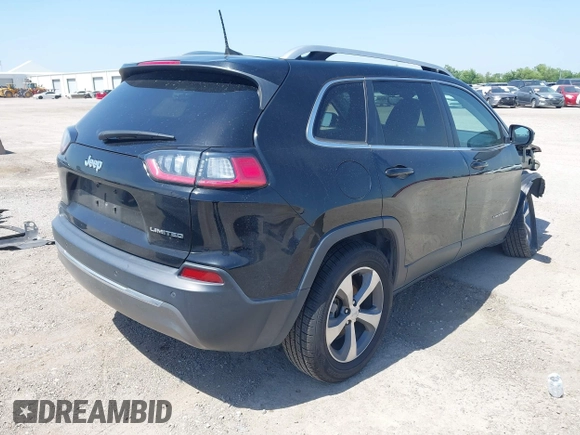 2019 Jeep Cherokee Limited z VIN 1C4PJLDB5KD469816, wystawiony jako IAAI lot #42245187 z przebiegiem 50 387 mil mil oraz . Historia ofert i sprzedaży dostępna na DreamBid. Obrazek 4.