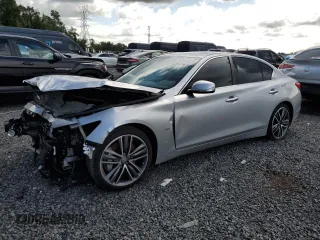 2017 Infiniti Q50 Sport z VIN JN1EV7AP4HM730111, wystawiony jako Copart lot #63101055 z przebiegiem 132 728 mil mil oraz Szkoda całkowita • Salvage title. Historia ofert i sprzedaży dostępna na DreamBid. Obrazek 1.