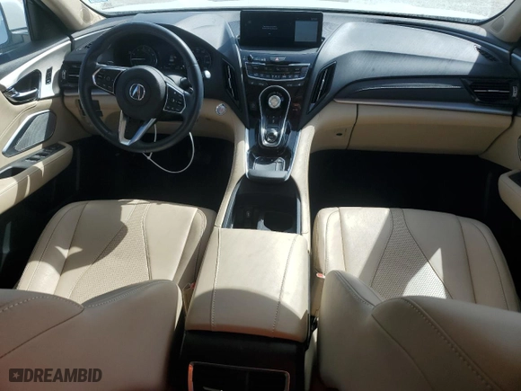 2021 Acura RDX w/Technology Package with VIN 5J8TC1H50ML005005, listed as a Copart auction lot 43707555 with 14,206 mi miles and Salvage Title. Bid and sale history available at carsss.com. Image 8.