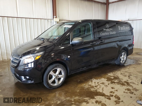 2020 Mercedes-Benz Metris with VIN W1WV0FEY1L3755527, listed as a Copart auction lot 54562495 with 36,195 mi miles and Salvage Title. Bid and sale history available at DreamBid. Image 1.