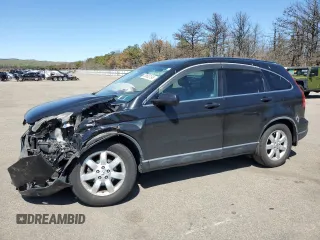 2007 Honda CR-V EX-L with VIN JHLRE48757C008463, listed as a Copart auction lot 53600195 with 128,197 mi miles and Salvage Title. Bid and sale history available at carsss.com. Image 1.