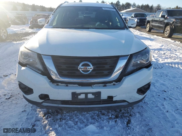 2019 Nissan Pathfinder SV with VIN 5N1DR2MM8KC579249, listed as a Copart auction lot 41774315 with 0 mi miles and Salvage Title. Bid and sale history available at carsss.com. Image 14.