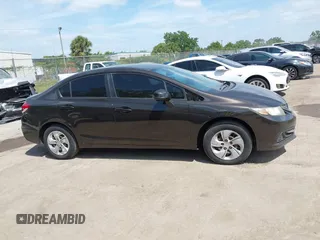 2013 Honda Civic LX with VIN 2HGFB2F54DH511717, listed as a IAAI auction lot 42116495 with 112,898 mi miles and . Bid and sale history available at DreamBid. Image 13.