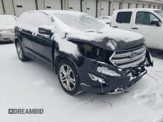 2015 Ford Edge Titanium with VIN 2FMTK4K93FBB13552, listed as a Copart auction lot 45726125 with 167,030 mi miles and Salvage Title. Bid and sale history available at carsss.com. Image 4.