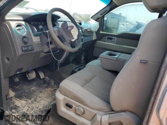 2009 Ford F-150 XL with VIN 1FTRW12879FA42609, listed as a Copart auction lot 62177534 with 157,629 mi miles and Salvage Title. Bid and sale history available at carsss.com. Image 7.