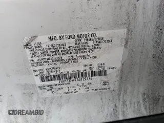 2010 Ford Taurus Limited with VIN 1FAHP2FW7AG127476, listed as a Copart auction lot 62399455 with 140,761 mi miles and Salvage title. Bid and sale history available at DreamBid. Image 12.