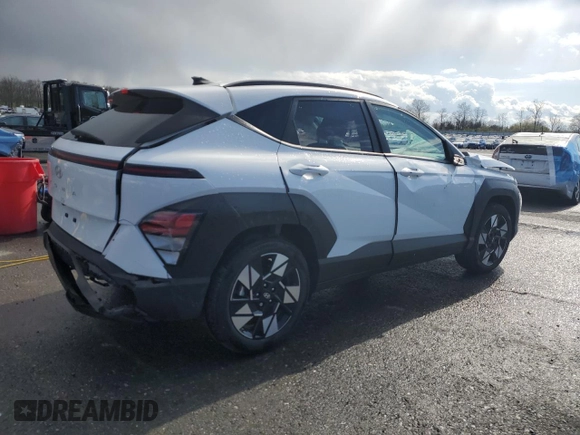 2024 Hyundai Kona SEL with VIN KM8HB3AB6RU101916, listed as a Copart auction lot 53320625 with 19,765 mi miles and Non Repairable. Bid and sale history available at carsss.com. Image 3.