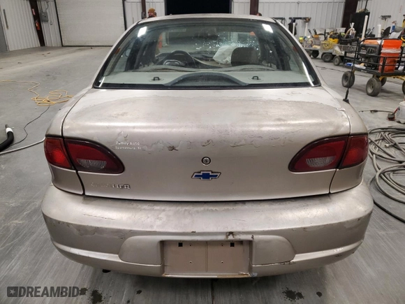 2000 Chevrolet Cavalier with VIN 1G1JC5243Y7420291, listed as a Copart auction lot 86171434 with 169,418 mi miles and Salvage Title. Bid and sale history available at carsss.com. Image 6.