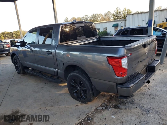2023 Nissan Titan SV with VIN 1N6AA1ED8PN106127, listed as a Copart auction lot 82214774 with 39,089 mi miles and Salvage title. Bid and sale history available at DreamBid. Image 2.