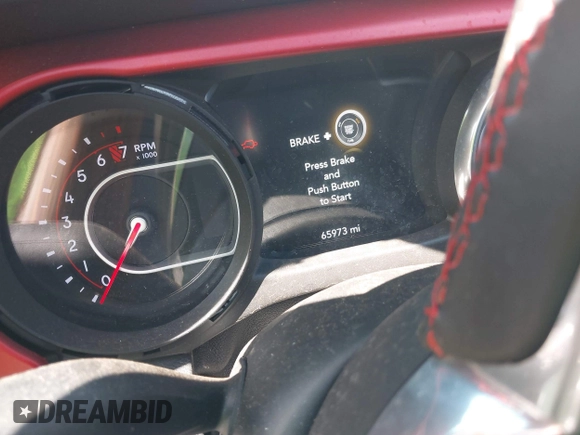 2018 Jeep Wrangler Unlimited Rubicon with VIN 1C4HJXFGXJW110629, listed as a IAAI auction lot 42141572 with 65,973 mi miles and . Bid and sale history available at DreamBid. Image 15.