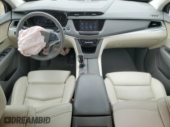 2017 Cadillac XT5 Premium Luxury AWD with VIN 1GYKNERSXHZ303283, listed as a Copart auction lot 58002925 with 55,867 mi miles and Clean title. Bid and sale history available at DreamBid. Image 8.
