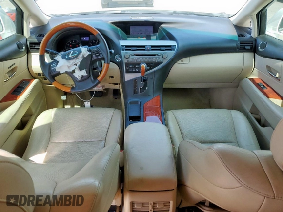 2011 Lexus RX 350 with VIN 2T2ZK1BA8BC053952, listed as a Copart auction lot 50541505 with 136,526 mi miles and Salvage Title. Bid and sale history available at carsss.com. Image 8.