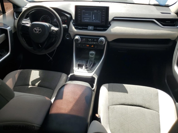 2019 Toyota RAV4 XLE with VIN 2T3W1RFV9KC023419, listed as a Copart auction lot 50734685 with 131,625 mi miles and Salvage Title. Bid and sale history available at carsss.com. Image 8.