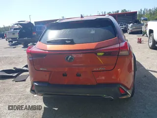 2020 Lexus UX 200 F Sport with VIN JTHE3JBH1L2023381, listed as a IAAI auction lot 41795195 with 88,098 mi miles and . Bid and sale history available at DreamBid. Image 16.