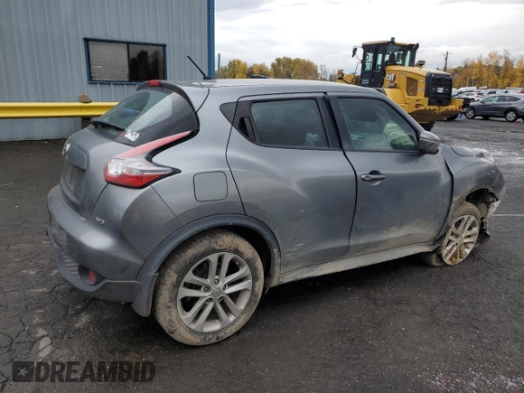 2016 Nissan Juke SL with VIN JN8AF5MV9GT653669, listed as a Copart auction lot 80760684 with 64,900 mi miles and Salvage Title. Bid and sale history available at DreamBid. Image 3.