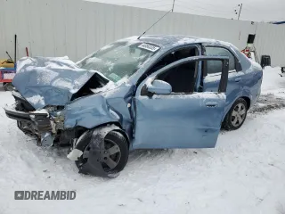 2006 Chevrolet Aveo LS with VIN KL1TD566X6B679967, listed as a Copart auction lot 44050335 with Not provided miles and Salvage title. Bid and sale history available at DreamBid. Image 1.