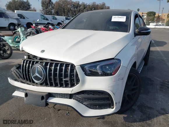 2022 Mercedes-Benz GLE with VIN 4JGFD6BB2NA795310, listed as a IAAI auction lot 41330853 with 35,335 mi miles. Bid and sale history available at carsss.com. Image 17.