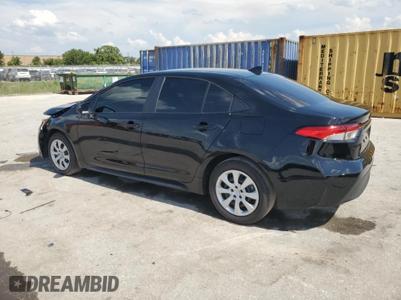 2024 Toyota Corolla LE with VIN 5YFB4MDE7RP204369, listed as a Copart auction lot 59804715 with 13,255 mi miles and Non repairable. Bid and sale history available at DreamBid. Image 2.