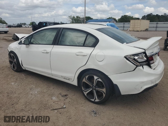 2015 Honda Civic Sedan Si with VIN 2HGFB6E51FH704161, listed as a Copart auction lot 51771305 with 184,558 mi miles and Non Repairable. Bid and sale history available at carsss.com. Image 2.