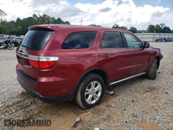 2013 Dodge Durango SXT z VIN 1C4RDHAG0DC528728, wystawiony jako Copart lot #58914435 z przebiegiem 186 903 mil mil oraz Szkoda całkowita • Salvage title. Historia ofert i sprzedaży dostępna na DreamBid. Obrazek 3.