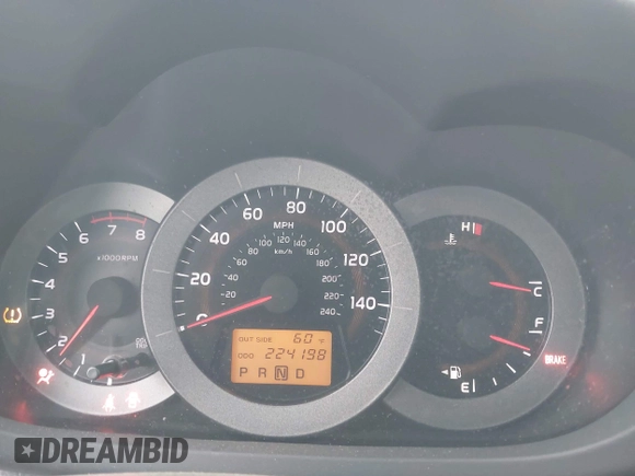 2006 Toyota RAV4 Sport with VIN JTMZK32VX65005262, listed as a IAAI auction lot 42185327 with 224,198 mi miles. Bid and sale history available at carsss.com. Image 7.