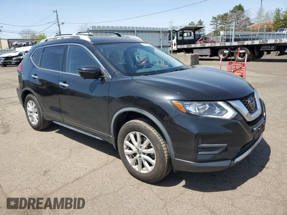 2018 Nissan Rogue SV z VIN JN8AT2MV3JW350156, wystawiony jako Copart lot #54839845 z przebiegiem 64 870 mil mil oraz Szkoda całkowita • Salvage title. Historia ofert i sprzedaży dostępna na DreamBid. Obrazek 4.