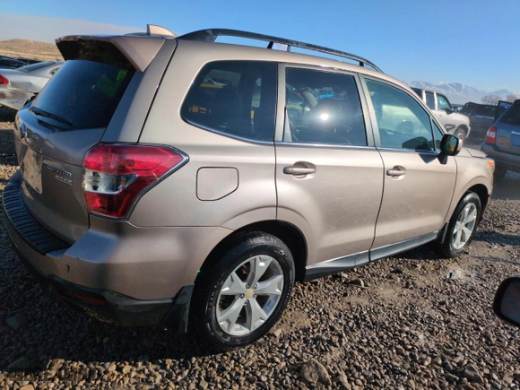 2016 Subaru Forester 2.5i Limited with VIN JF2SJARC0GH459664, listed as a Copart auction lot 46607325 with 146,581 mi miles and Salvage Title. Bid and sale history available at carsss.com. Image 3.