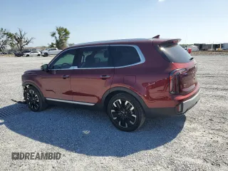 2023 Kia Telluride SX с VIN 5XYP5DGC0PG389623, выставлен на аукционе Copart как лот 52812025 с пробегом 33 391 миль миль и На запчасти • Non repairable. История ставок и продаж доступна на DreamBid. Изображение 2.