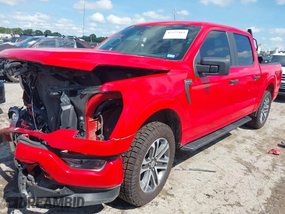2021 Ford F-150 XL z VIN 1FTEW1CP8MKD05727, wystawiony jako IAAI lot #42375464 z przebiegiem 55 647 mil mil oraz . Historia ofert i sprzedaży dostępna na DreamBid. Obrazek 18.