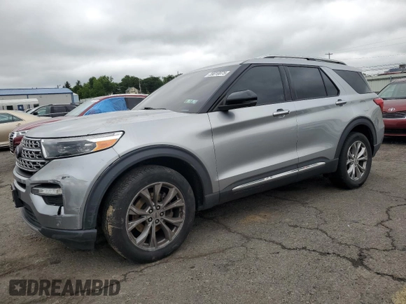 2021 Ford Explorer Limited с VIN 1FMSK8FH8MGA84463, выставлен на аукционе Copart как лот 59010075 с пробегом 84 121 миль миль и Списание • Salvage title. История ставок и продаж доступна на DreamBid. Изображение 1.