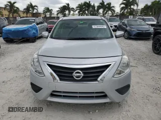2015 Nissan Versa SV with VIN 3N1CN7AP2FL803412, listed as a Copart auction lot 47944445 with 90,414 mi miles and Non Repairable. Bid and sale history available at carsss.com. Image 5.