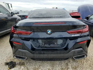 2024 BMW 8 Series 840i with VIN WBADZ2C01RCP02318, listed as a Copart auction lot 75261724 with 4,357 mi miles and Salvage Title. Bid and sale history available at carsss.com. Image 6.