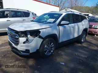2023 GMC Terrain SLT with VIN 3GKALVEG4PL181622, listed as a IAAI auction lot 41824862 with 46,855 mi miles and . Bid and sale history available at carsss.com. Image 18.