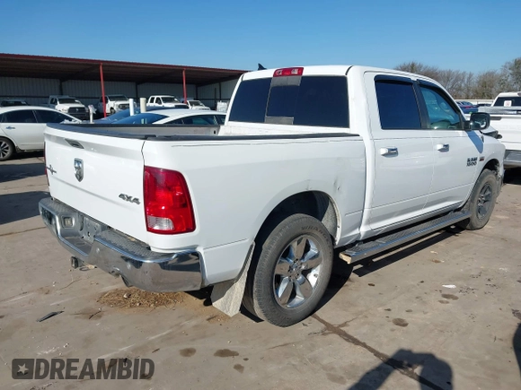 2015 Ram 1500 Big Horn with VIN 1C6RR7LTXFS588831, listed as a IAAI auction lot 41635371 with 211,677 mi miles and . Bid and sale history available at DreamBid. Image 4.