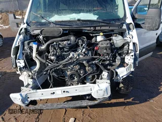 2023 Ford Transit Cargo with VIN 1FTBR1C89PKA63540, listed as a IAAI auction lot 41643089 with 65,898 mi miles. Bid and sale history available at carsss.com. Image 10.
